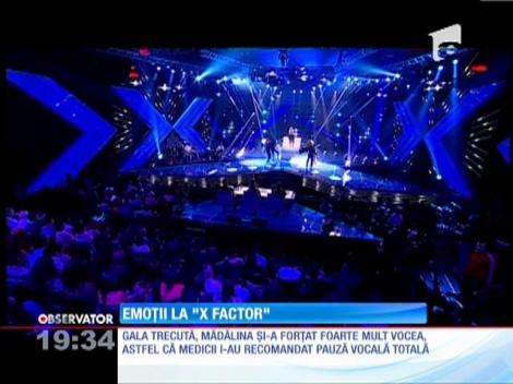 Mădălina Lefter, probleme de sănătate înainte de semifinala X Factor