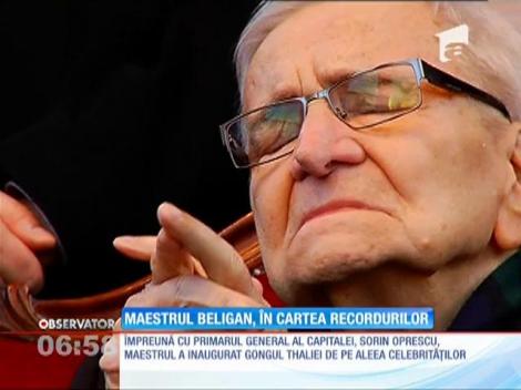 Radu Beligan a intrat în Cartea Recordurilor