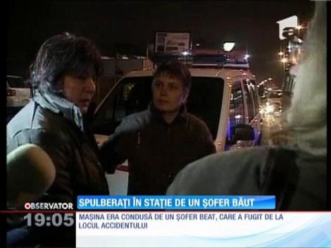 UPDATE/ Beat şi grăbit, un şofer a secerat trei oameni într-o staţie de autobuz
