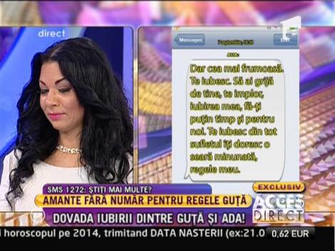 Schimb de mesaje pe internet între Nicolae Guţ si Ada!