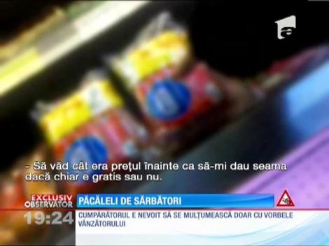 A început sezonul cumpărăturilor şi al ţepelor sub eticheta cu promoţii!