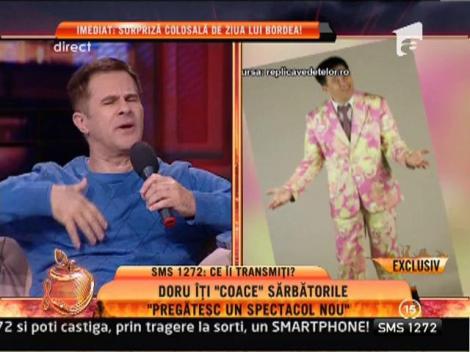 Doru Octavian Dumitru: "Pregătesc un spectacol nou"