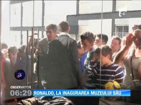 Cristiano Ronaldo a inaugurat un muzeu în localitatea în care s-a născut