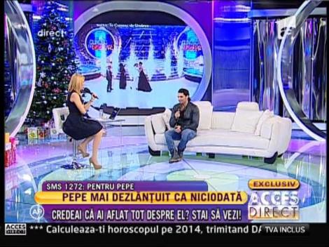 Pepe, la bustul gol in noul videoclip