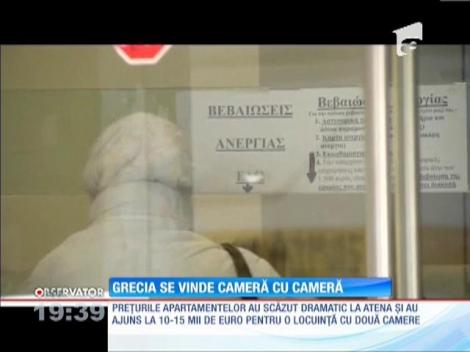 Preţurile apartamentelor au scăzut dramatic la Atena