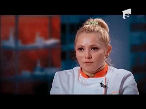 Florentina este intimidată de prezenţa lui chef Joseph Hadad