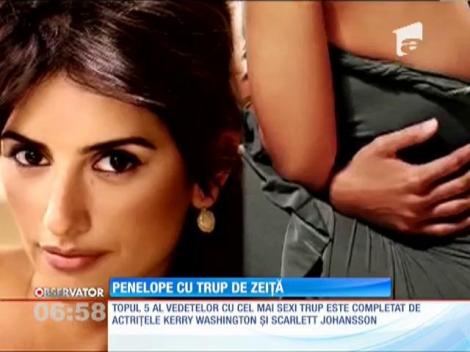 Penolope Cruz, desemnată actriţa cu cel mai sexi trup