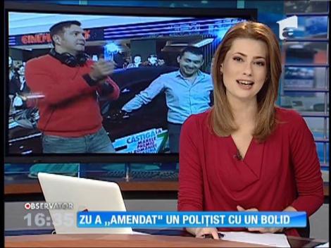 Un poliţist de la circulaţie din Sighetu Marmaţiei a câştigat maşina Innei