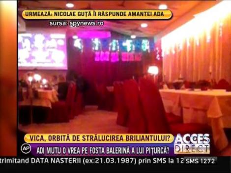 FOTO! Adi Mutu, noua cucerire a Vicăi Blochina? Cei doi au fost surprinși în ipostaze tandre, într-un restaurant din Capitală!