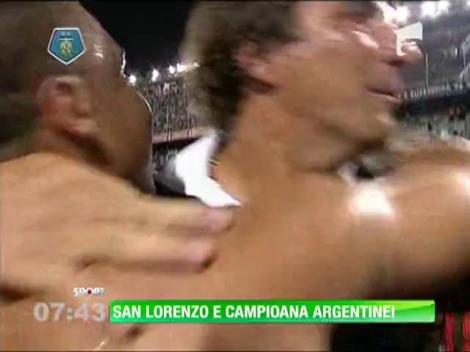 San Lorenzo e noua campioană a Argentinei