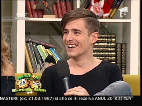 Andrei Leonte, în platoul de la Neatza cu Răzvan şi Dani