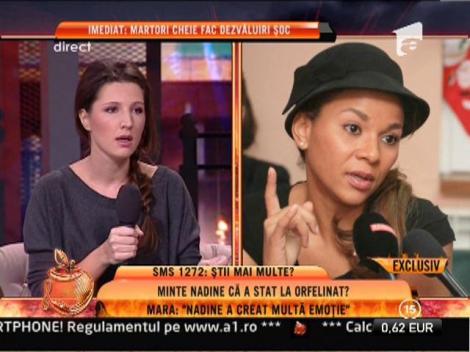 Sabina Ivănică: "Am aflat că Nadine minte, atunci când am încercat să găsim orfelinatul în care a stat ea"