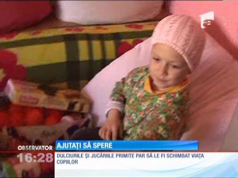 Cei şapte copii ai familiei Sălvăstru au învăţat din nou să spere