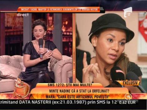 Sabina Ivănică, despre cazul Nadine: "Nimeni nu a ştiut să indice orfelinatul"