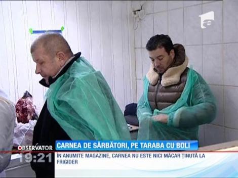 Carne stricată în vitrine! Inspectorii OPC au închis o hală din Capitală