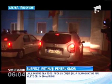 Trei tineri au fost reţinuţi în cazul morţii bărbatului din Dâmboviţa