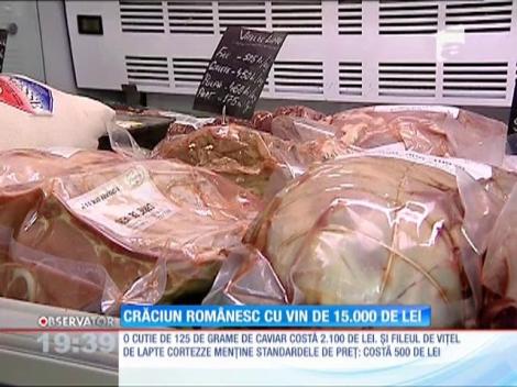 Craciun Romanesc cu vin de 15.000 de ei