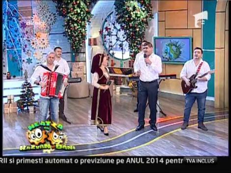 Cornelia Rednic și Pindu, la ”Neatza”: Au interpretat  "Feata nica"