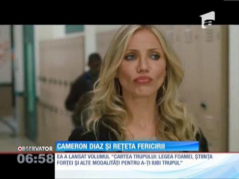 Cameron Diaz dezvăluie reţeta fericirii în nouă sa carte