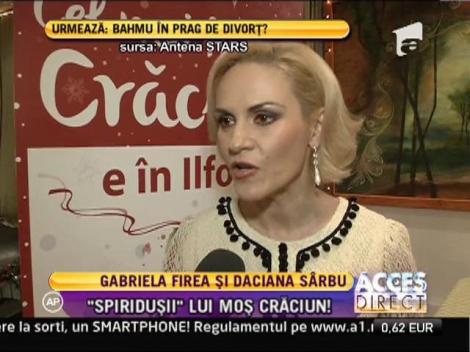 Daciana Sârbu şi Gabriela Firea, spiriduşii lui Moş Crăciun!