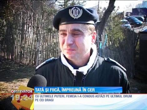 Tată si fiică , impreuna in cer