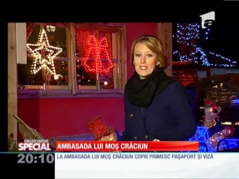 SPECIAL! Moş Crăciun şi-a deschis ambasadă lângă Bucureşti