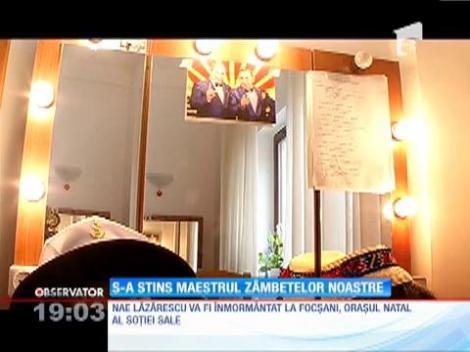 Lumea artistică e în doliu! Actorul Nae Lăzărescu s-a stins la 72 de ani