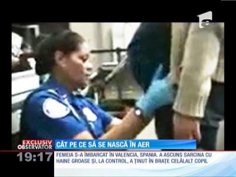 Premieră în aviaţia românească! Un băieţel s-a născut la bordul unui avion care venea de la Valencia