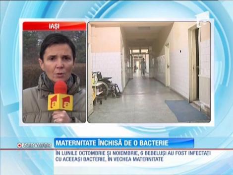 Maternitatea din Rădauţi închisă de o bacterie