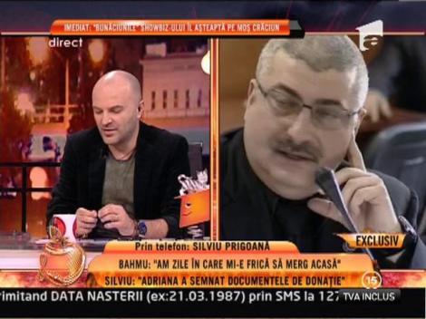 Silviu Prigoană, ceartă pe avere cu Adriana: "Soţia mea a semnat documentele de donaţie. Nu a obligat-o nimeni"