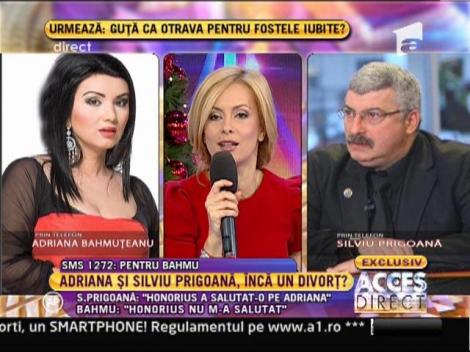 Silviu Prigoană: "Tu esti masochista, Adriana!"