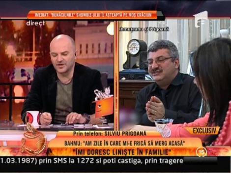 Silviu Prigoană: "Adriana a câştigat 6.500 de lei din suta de mii de euro"