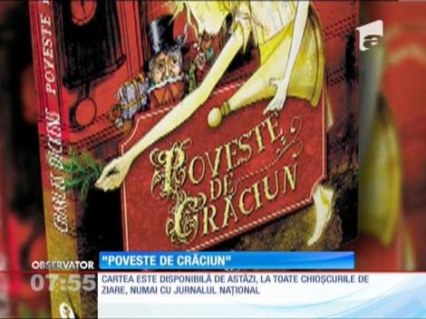 Jurnalul Naţional apare împreună cu „Poveste de Crăciun", una dintre cele mai populare cărţi ale lui Charles Dickens