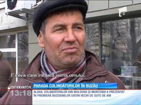 Parada colindătorilor în Buzău