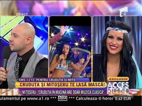 Cruduța și Mitoșeru te lasă mască! Cei doi s-au apucat de cântat