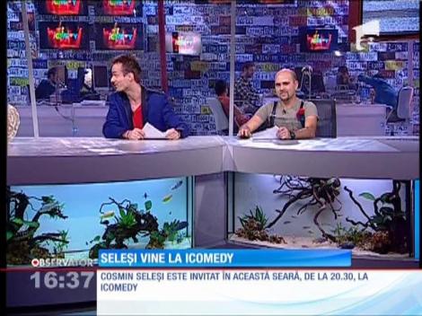 Cosmin Seleşi, invitat special la iComedy, în această seară, de la 20.30