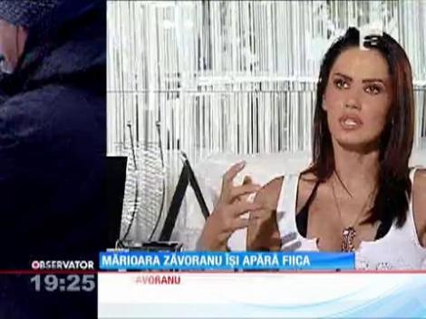 Mărioara Zăvoranu isi apara fiica