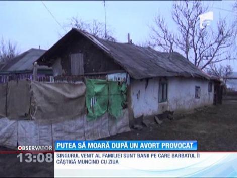 O femeie putea să moară după un avort provocat