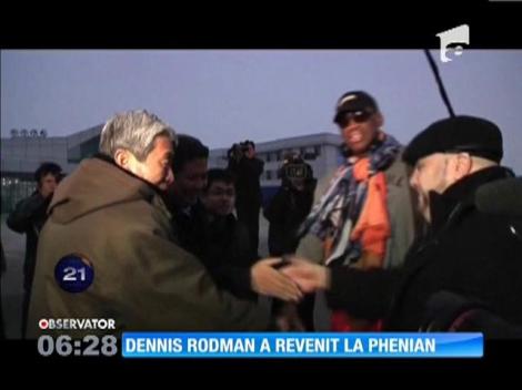Dennis Rodman, pentru a treia oară în Coreea de Nord