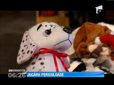 Zeci de mii de jucării periculoase au fost distruse la un depozit al vămii franceze