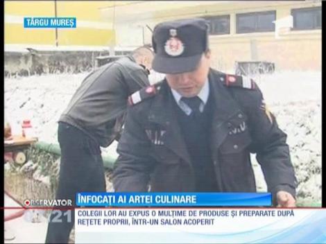 Pompierii mureşeni s-au întrecut în reţete la un concurs de gătit