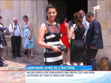 Sportiva Valeria Borza a fost ucisă de o bacterie
