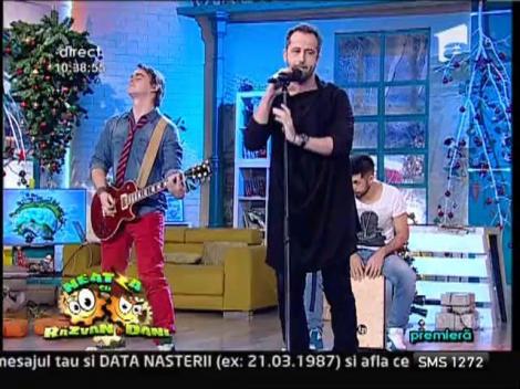 Băieții de la ”The Colours”, la ”Neatza”. Au cântat "Two of us"