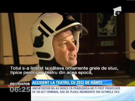 Aproape 90 de spectatori au fost răniţi la un spectacol de teatru din Londra