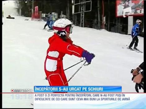 Aglomeraţie pe pârtii