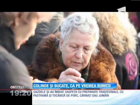 Colinde şi bucate ca pe vremea bunicii, la Muzeului Satului din Baia Mare