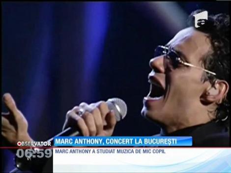 Marc Anthony, concert la Sala Palatului