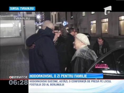 Fostul magnat Mihail Hodorkovski şi-a petrecut prima zi de libertate cu familia