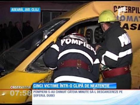 5 victime într-o clipă de neatenţie