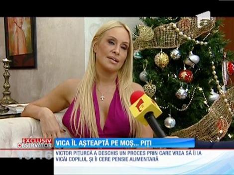 Vica Blochina, de dragul copilului, ar vrea să cadă la pace cu Piţurcă